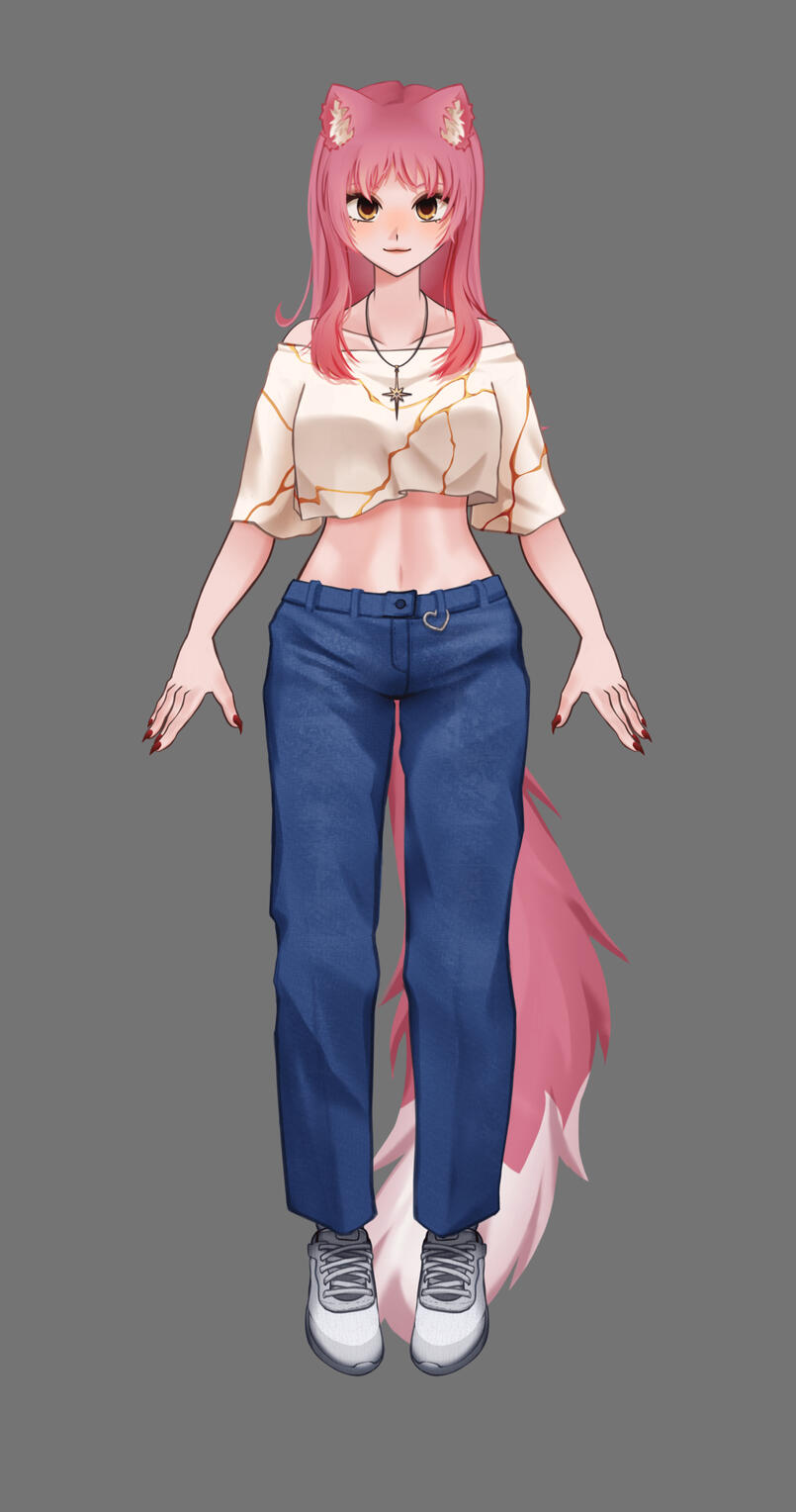 Example #10 (Vtuber model, 315 layers)